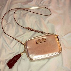Victoria’s Secret mini bag in gold